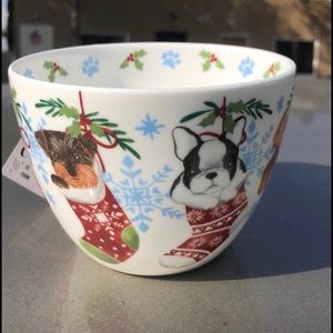 Holiday Stocking Christmas DOG Mug